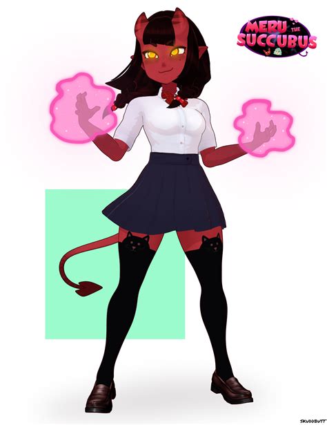 meru nsfw|Meru the Succubus (Schoolgirl) by SkuddButt on .